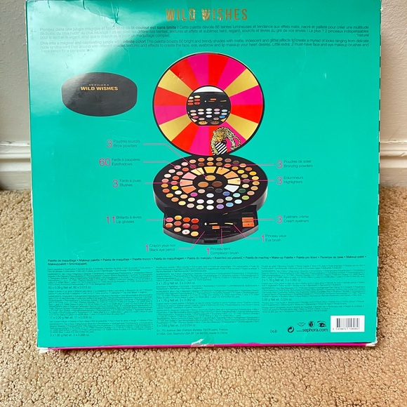 ❌SOLD❌SEPHORA LIMITED EDITION WILD WISHES MAKE UP PALETTE - Picture 5 of 6